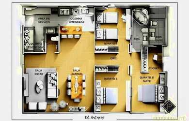 Imagem 9: FRENTE MAR ABAIXO DO VALOR DE MERCADO. 3 dorm, 3b wc, 1 vg, do ladinho...