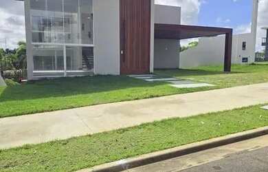 Imagem: A casa em condomínio possui 4 Dormitórios, 5 Banheiros, 3