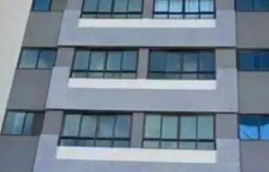 Imagem: O apartamento possui 1 Dormitório, 1 Banheiro, 1 Vaga na garagem