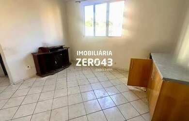 Imagem: O apartamento possui 2 Dormitórios, 1 Banheiro, 1 Vaga na garagem