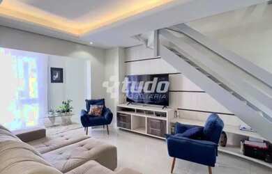 Imagem: O apartamento na cobertura possui 3 Dormitórios, 3 Banheiros