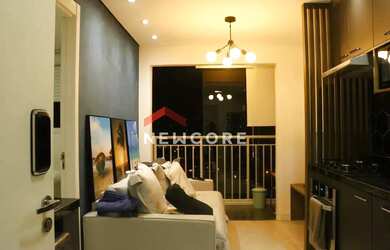 Imagem: O apartamento possui 1 Dormitório, 1 Banheiro, 27m² de Área