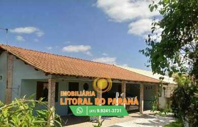 Imagem: A casa possui 3 Dormitórios, 1 Banheiro, 3 Vagas na garagem