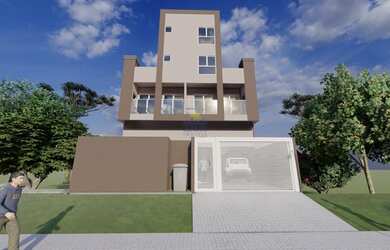 Imagem: A kitnet possui 1 Dormitório, 1 Banheiro, 1 Vaga na garagem