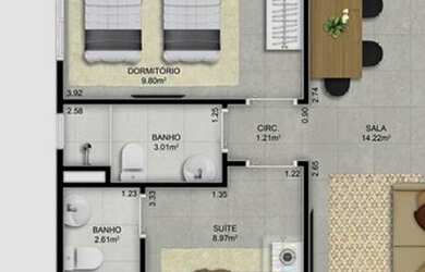 Imagem 2: APARTAMENTO FORTE - PRAIA GRANDE SP