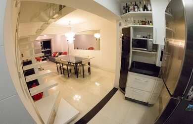 Imagem: O apartamento na cobertura possui 3 Dormitórios, 3 Banheiros