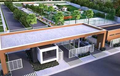 Imagem: O terreno possui 200m² de Área e Imóvel novo e está localizado
