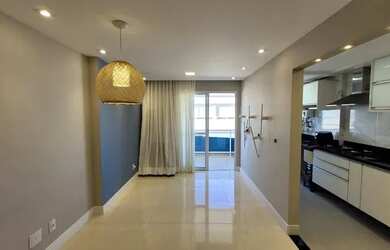 Imagem: O apartamento na cobertura possui 3 Dormitórios, 4 Banheiros