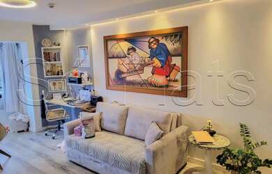 Imagem 2: Flat disponível para locação no Jardim Paulista, mobiliado, próximo...