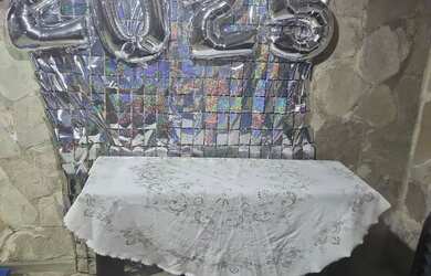 Imagem 6: Espaço para pequenos eventos no Janga com piscina e churrasqueira