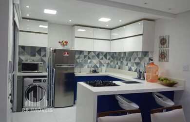 Imagem: A casa em condomínio possui 3 Dormitórios, 2 Banheiros, 2