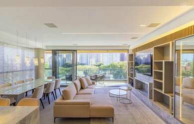 Imagem: O apartamento possui 3 Dormitórios, 5 Banheiros, 3 Vagas na