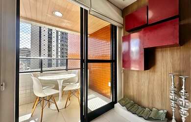 Imagem 15: Apartamento no Vera arruda com 3 quartos varanda completo de móveis planejado