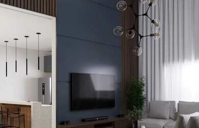 Imagem: A casa em condomínio possui 3 Dormitórios, 4 Banheiros, 2