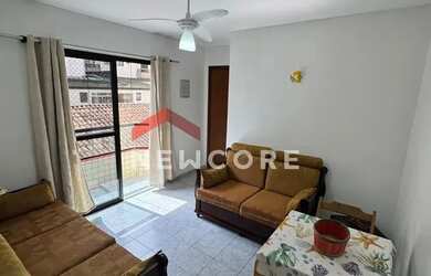 Imagem: O apartamento possui 1 Dormitório, 1 Banheiro, 1 Vaga na garagem