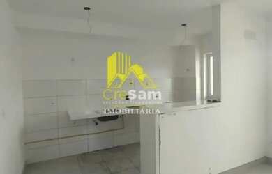 Imagem: O apartamento possui 2 Dormitórios, 1 Banheiro, 1 Vaga na garagem