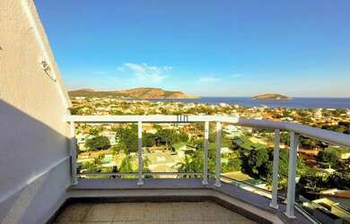 Imagem: O apartamento na cobertura possui 1 Dormitório, 2 Banheiros