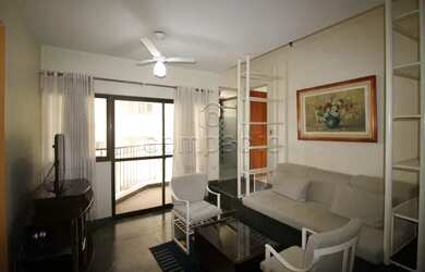 Imagem: O apartamento possui 1 Dormitório, 1 Banheiro, 1 Vaga na garagem