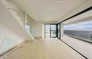 Imagem: O apartamento na cobertura possui 3 Dormitórios, 4 Banheiros