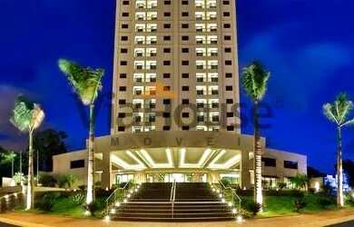 Imagem: O apartamento possui 1 Dormitório, 2 Banheiros, 1 Vaga na garagem