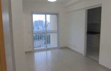 Imagem: O apartamento possui 1 Dormitório, 1 Banheiro, 1 Vaga na garagem