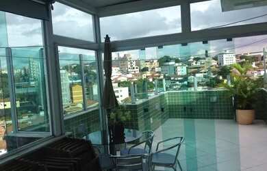 Imagem: O apartamento na cobertura possui 3 Dormitórios, 1 Banheiro