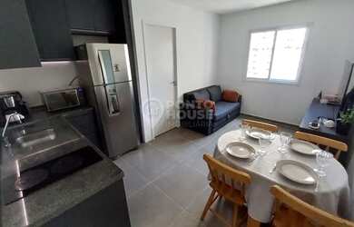 Imagem: O apartamento possui 1 Dormitório, 1 Banheiro, 36m² de Área