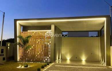 Imagem 1: CASA 03 QUARTOS, 03 SUÍTES 159m² -JARDINS BARCELONA - SENADOR CANEDO