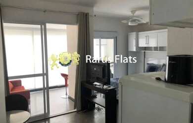 Imagem: O studio possui 1 Dormitório, 1 Banheiro, 1 Vaga na garagem