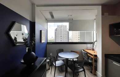 Imagem 4: Imóvel para aluguel possui 35 metros quadrados com 1 quarto em Vila Olímpia - São Paulo