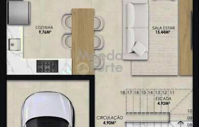 Imagem 12: SOBRADO EM SANTA FELICIDADE - CONDOMINIO FECHADO. LANÇAMENTO