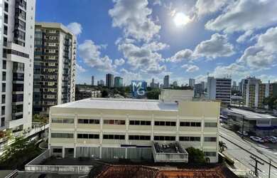 Imagem: O apartamento possui 1 Dormitório, 1 Banheiro, 1 Vaga na garagem