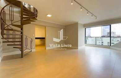 Imagem: O apartamento na cobertura possui 3 Dormitórios, 3 Banheiros