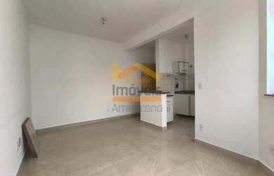 Imagem: O apartamento possui 1 Dormitório, 1 Banheiro, 1 Vaga na garagem