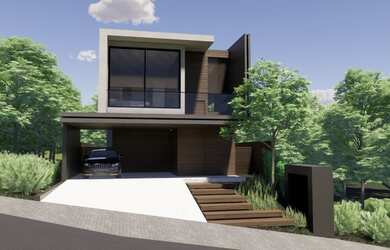 Imagem: A casa em condomínio possui 3 Dormitórios, 4 Banheiros, 4