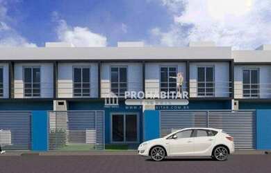 Imagem: A casa possui 2 Dormitórios, 2 Banheiros, 2 Vagas na garagem