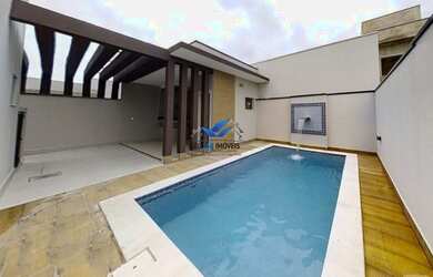 Imagem: A casa em condomínio possui 3 Dormitórios, 5 Banheiros, 4