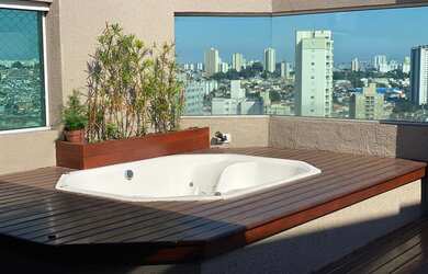 Imagem: O apartamento possui 2 Dormitórios, 4 Banheiros, 2 Vagas na