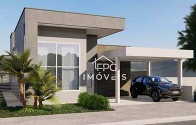 Imagem: A casa possui 3 Dormitórios, 5 Banheiros, 2 Vagas na garagem