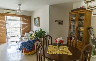 Imagem: O apartamento na cobertura possui 4 Dormitórios, 4 Banheiros