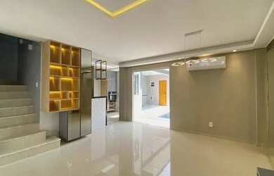 Imagem: A casa em condomínio possui 3 Dormitórios, 2 Banheiros, 2