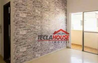 Imagem: O apartamento possui 1 Dormitório, 1 Banheiro, 1 Vaga na garagem