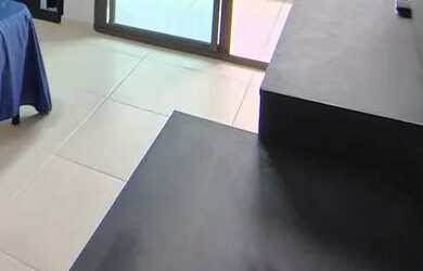 Imagem: O apartamento possui 1 Dormitório, 1 Banheiro, 1 Vaga na garagem