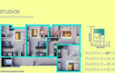Imagem 10: Studio para Venda em Belo Horizonte, Ipiranga, 1 dormitório, 1 banheiro