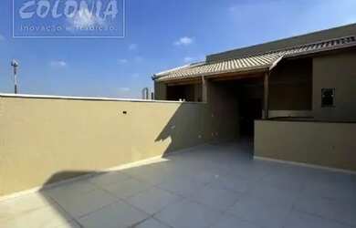 Imagem: O apartamento na cobertura possui 2 Dormitórios, 2 Banheiros