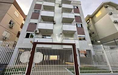 Imagem: O apartamento possui 1 Dormitório, 1 Banheiro, 1 Vaga na garagem