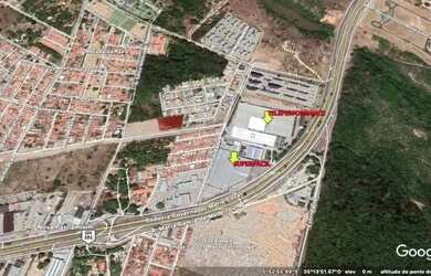 Imagem: O terreno possui 4613m² de Área e está localizado em Emaús