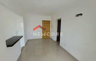 Imagem: O apartamento possui 1 Dormitório, 1 Banheiro, 1 Vaga na garagem