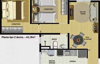 Imagem 8: Apartamento localizado na Vila Alpina Zona Leste