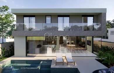 Imagem 3: Venda Casa com 433,94 m², 5 dormitório s . Alphaville Dom Pedro 2, Campinas